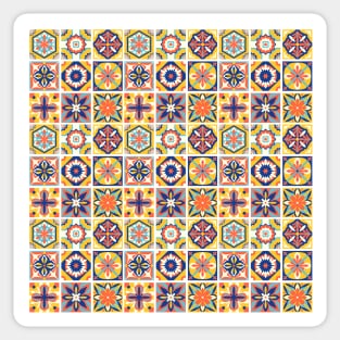 Azulejo #14- vector Portuguese Moorish pattern Sticker